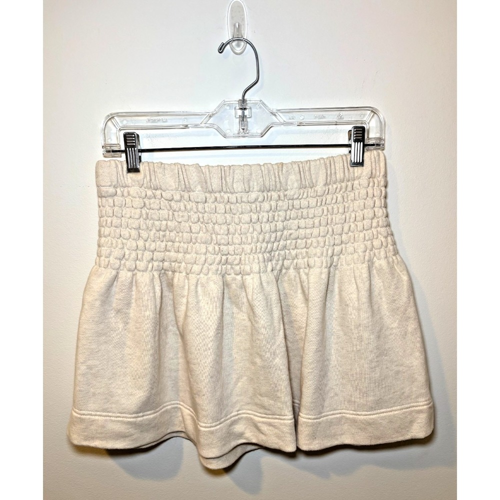 Aerie Feeling Femme Mini Skirt Cream Color - Comfy Stretch Size medium‎ - Picture 2 of 4